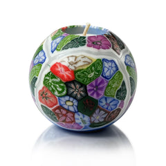 LumeTon Alan's Candle Gift with spherical design adds artistic glow to any room.