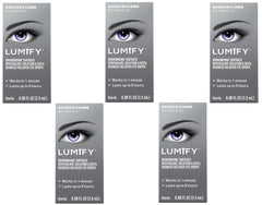 Lumify pack of five eye drops boxes for quick redness relief