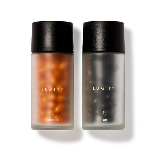 Lumity morning bottle capsules for daytime energy and focus.