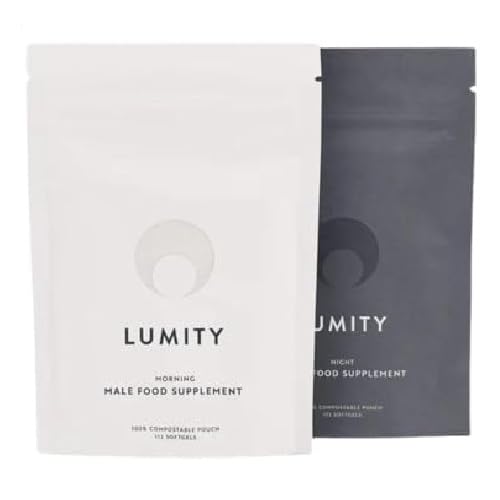 Lumity Morning Male softgel capsules for daytime energy and focus.