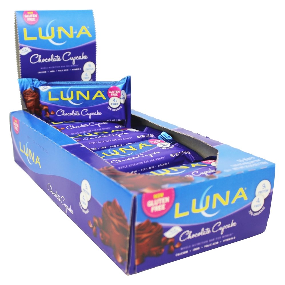 LUNA Bar On-the-go snack tray demonstrates convenient portable protein.