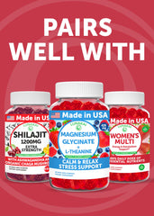 Lunakai Ashwagandha Gummies packaging display suitable for pantry or bag.