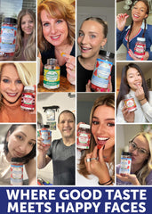 Lunakai creatine gummies natural watermelon flavor front label appeals to taste.