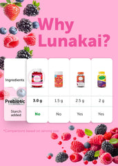 Lunakai 60-count packaging highlights value and convenience.