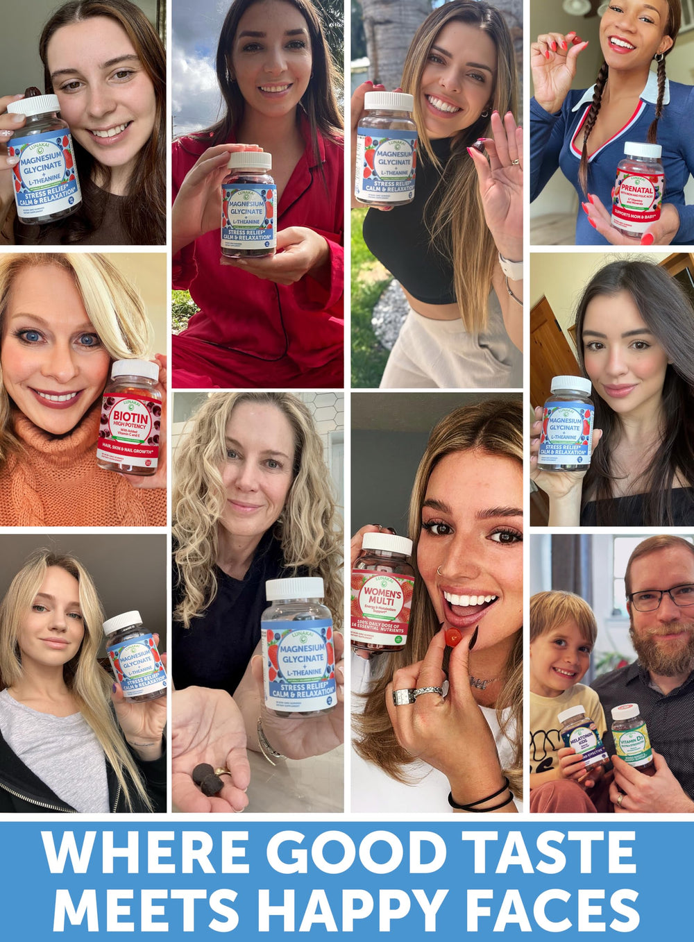 Lunakai gummies kid-friendly label emphasizes gentle digestion and flavor
