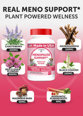 Lunakai ingredients close-up with ashwagandha and red clover for natural balance.