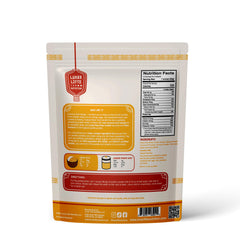 Lunar Lifts Coconut Mango Cream shake glass ready for a refreshing post-workout drink.