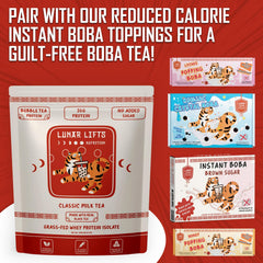 Lunar Lifts Everyday milk tea flavor added to smoothies or baking.