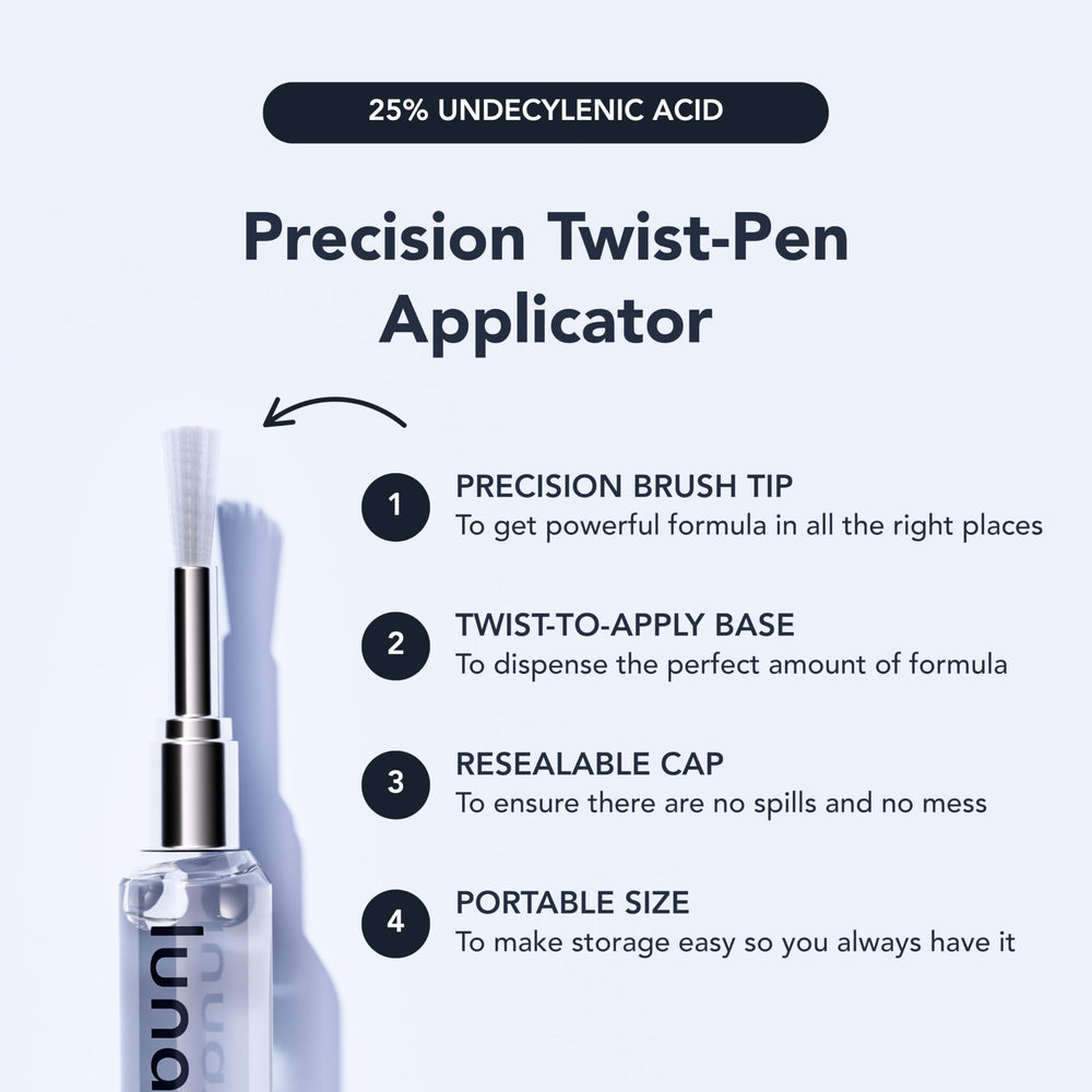 Lunavia Antifungal Pen six-pack highlights an affordable, consistent care option for feet.