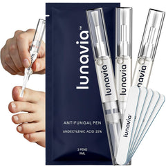 Lunavia Antifungal Pen twist-apply for targeted relief on affected skin.