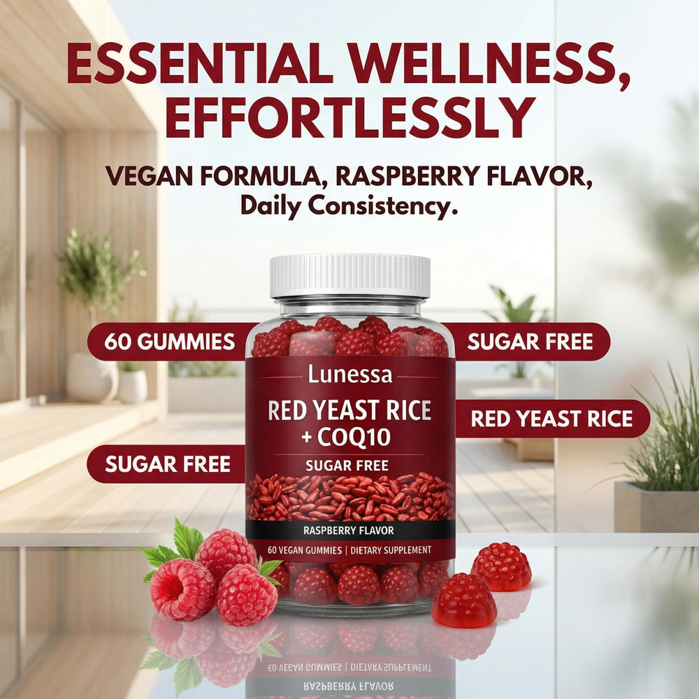 LUNESSA bottle being opened to reveal gummies.