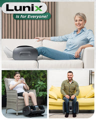 Open design chamber of Lunix LX20 accommodates up to size 11.5.