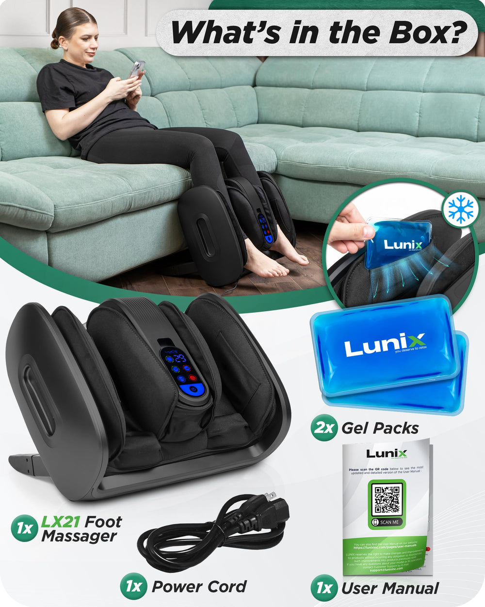 Lunix LX21 open design accommodates larger feet up to 11.5 US men.