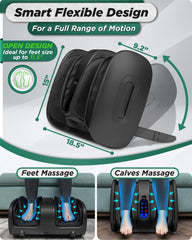 Lunix LX21 thermal heat therapy warms cold feet for comfort.