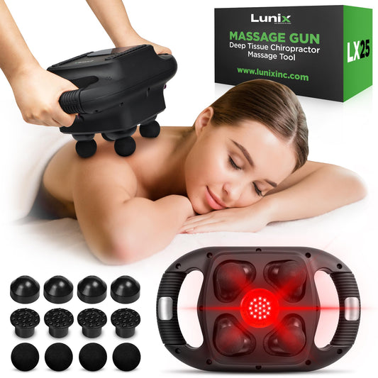 Lunix LX25 massager front view for convenient home use