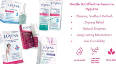 LUVENA Vaginal Moisturizer packaging side view for easy storage.