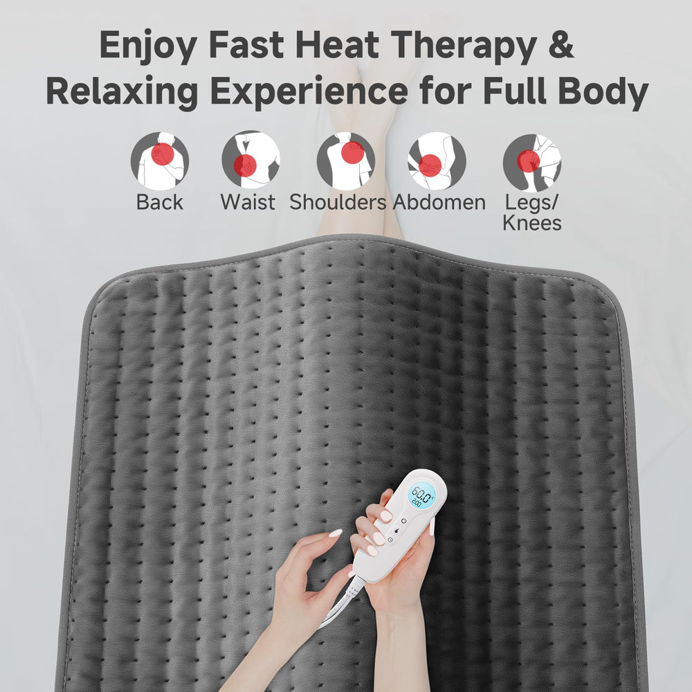luwanda XXL heating pad focuses on hips for relaxing heat therapy