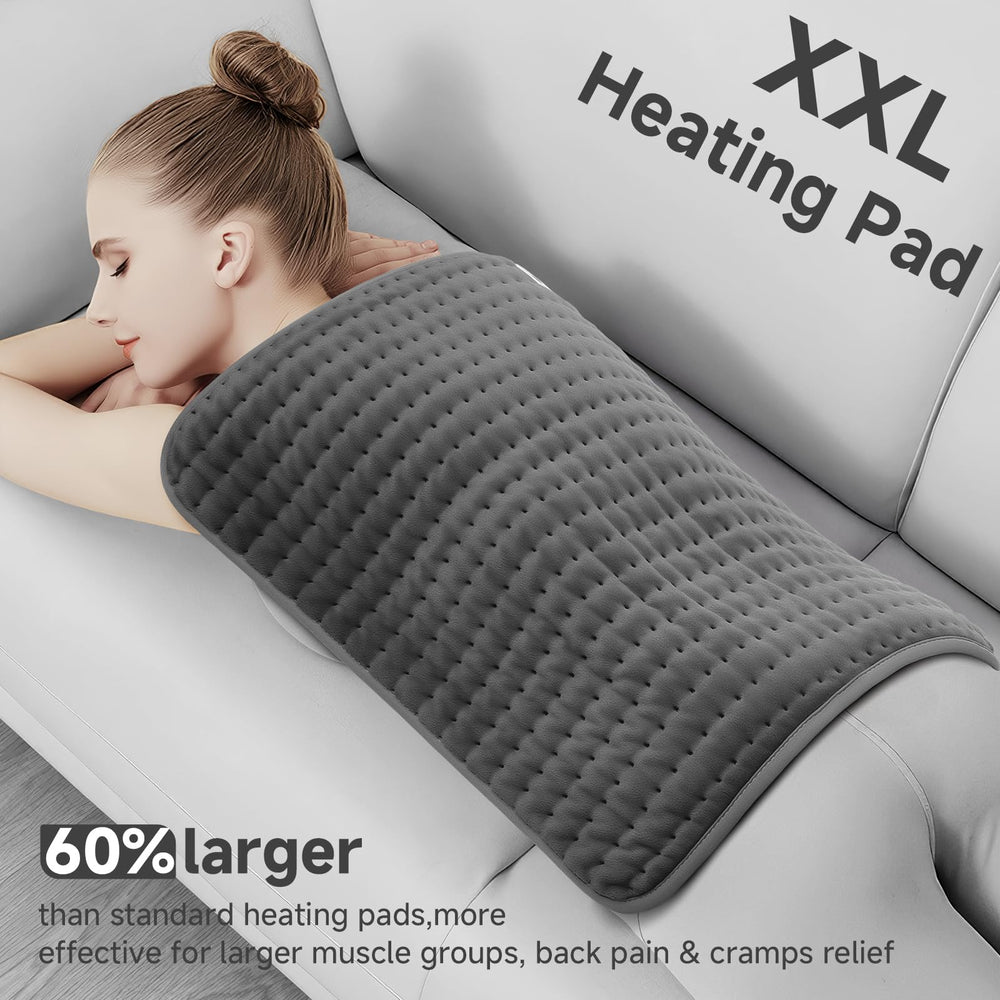 luwanda XXL heating pad targets legs and knees with soothing heat