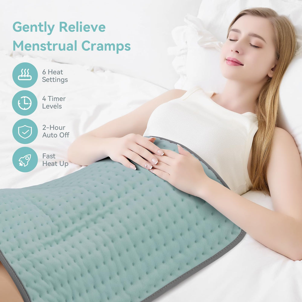 luwanda XXL heating pad plush fabric for comfortable use