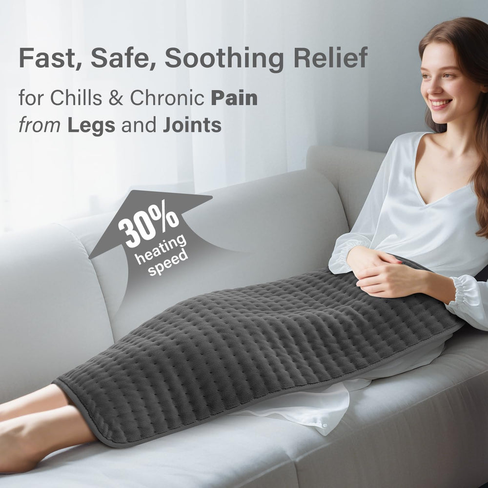 LuWanda XXXL heating pad auto-off feature for worry-free use