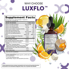 LuxGlo liquid silica bamboo: minerals that help skin and nails.