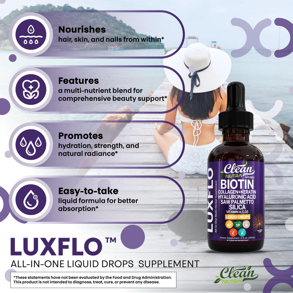 LuxGlo vitamin d3 zinc: immune-friendly minerals and hair wellness.