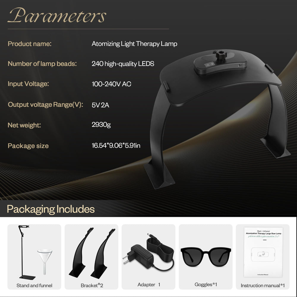 LuxReyan full-body care setup enabling convenient at-home sessions.