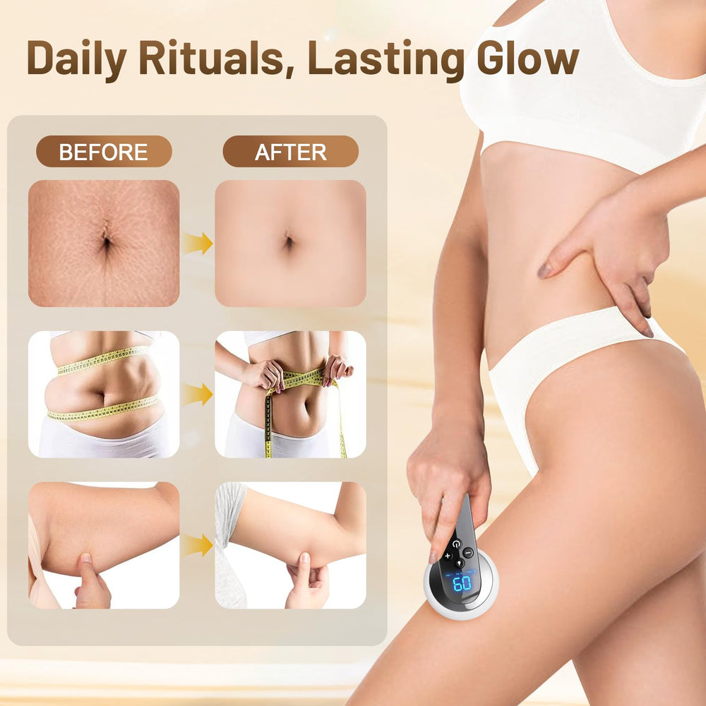 Luxulist Body Sculpting Machine assists leg contouring with adjustable intensity