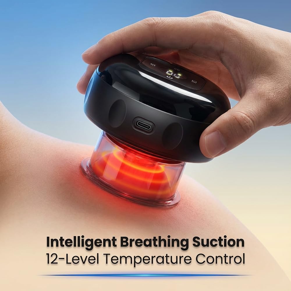 LX LXNCTORT device showing 12-level suction and 12-level temperature controls