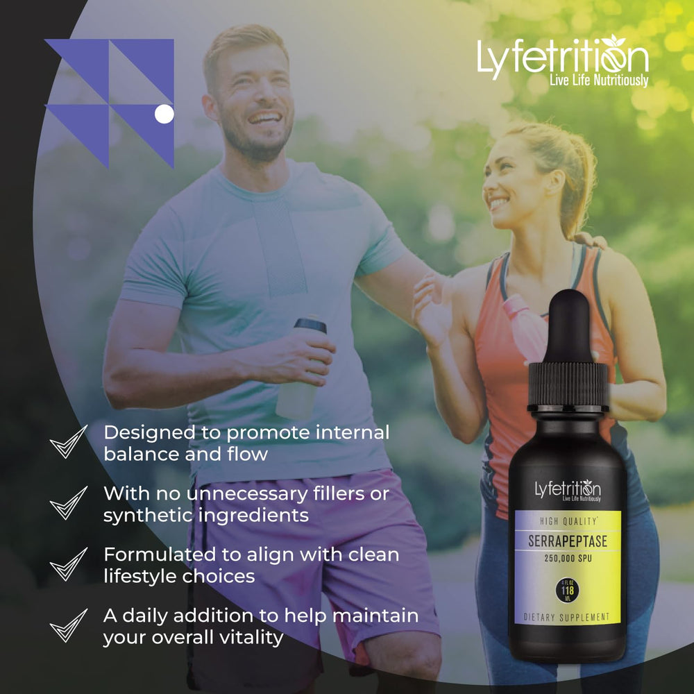 Lyfetrition Serrapeptase US facility image highlighting quality control