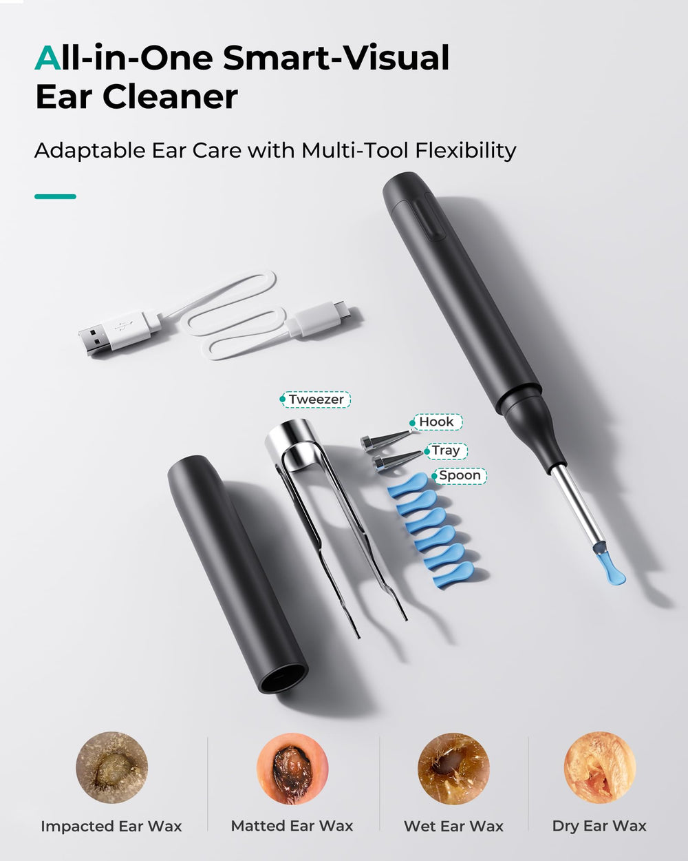 Lygee 30FPS streaming provides real-time feedback for precise cleaning.
