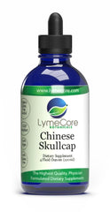 LymeCore Chinese Skullcap liquid bottle promotes immune support and convenience.