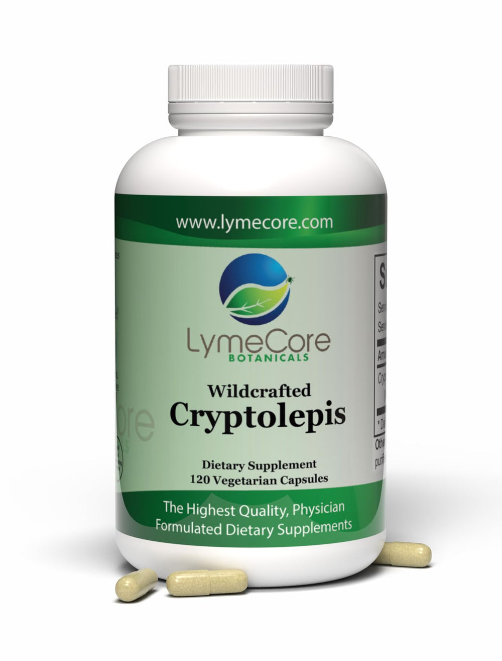 LymeCore Cryptolepis root extract bottle, ready for daily immune support.