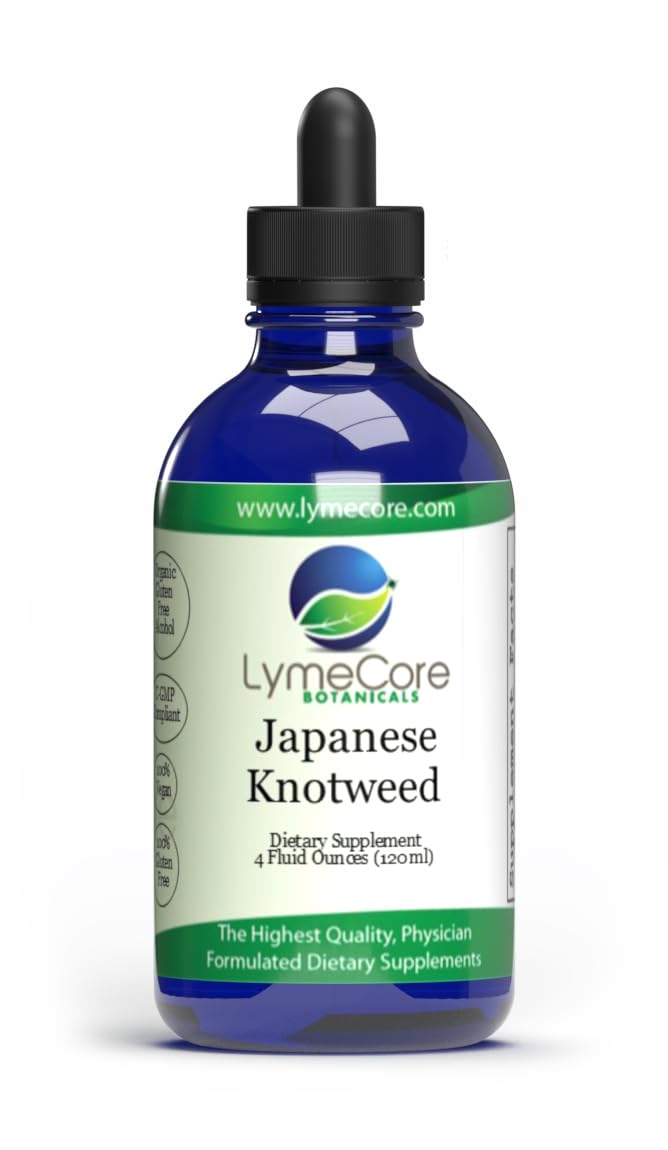LymeCore Japanese Knotweed bottle for daily immune support.