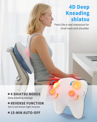 Lymneth heat therapy feature adds gentle warmth to soothe muscles