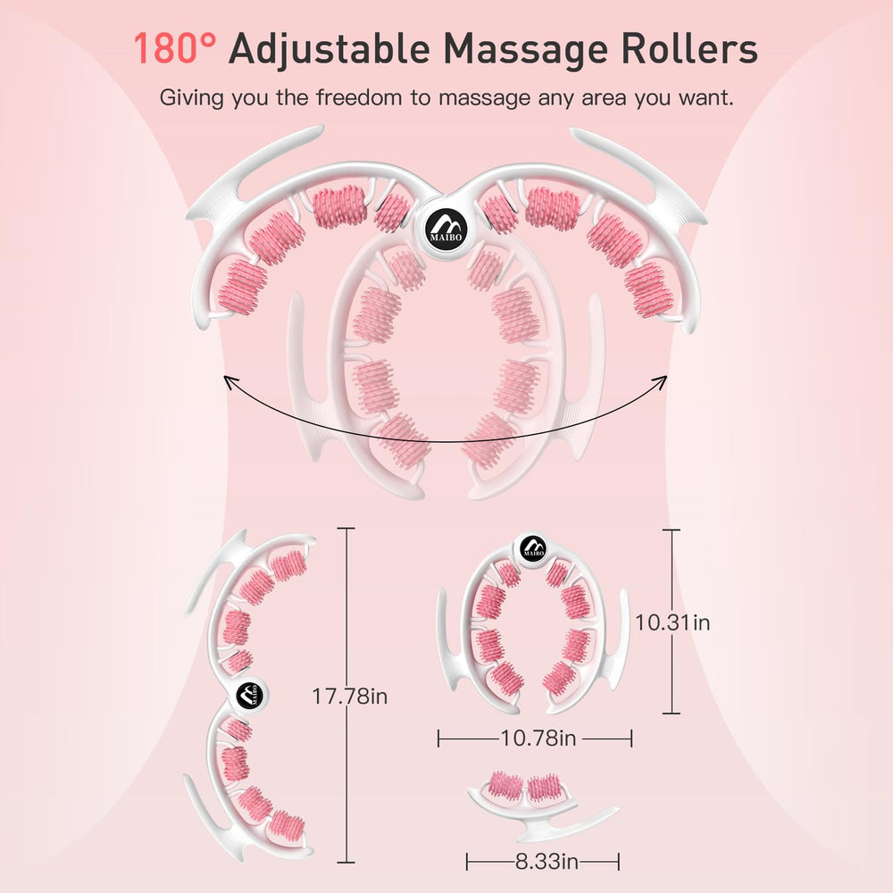 M MAIBO usage guide image illustrating safe steps for gradual pressure.