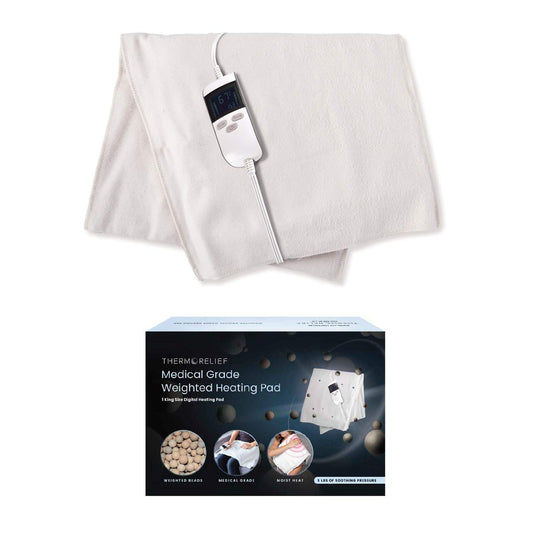 ThermoRelief heating pad front view for targeted moist heat delivery