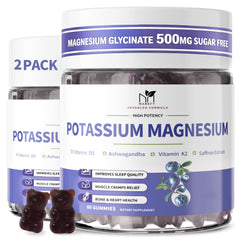 MABEFY bottle-front showing 2-pack gummies for convenient daily wellness.