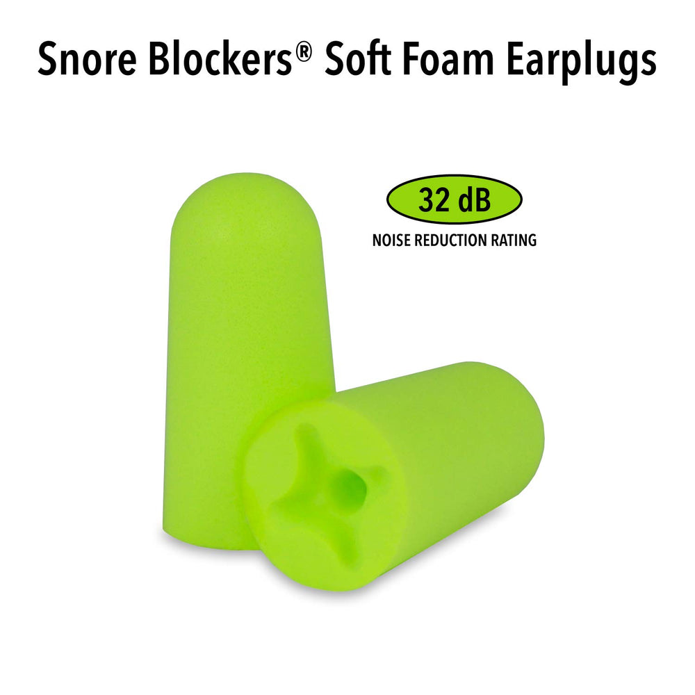 Individually wrapped Mack's Snore Blockers for hygienic travel or nightly use.