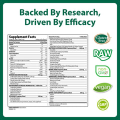 MacroLife Macro Greens natural ingredients from sustainable growers