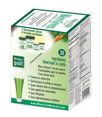 MacroLife Macro Greens probiotics culture for gut-friendly routine
