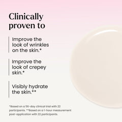 MAËLYS RE-SOLVE texture swirl on skin shows even application.