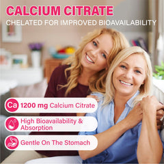 Gummies with natural strawberry flavor for a tasty calcium boost.