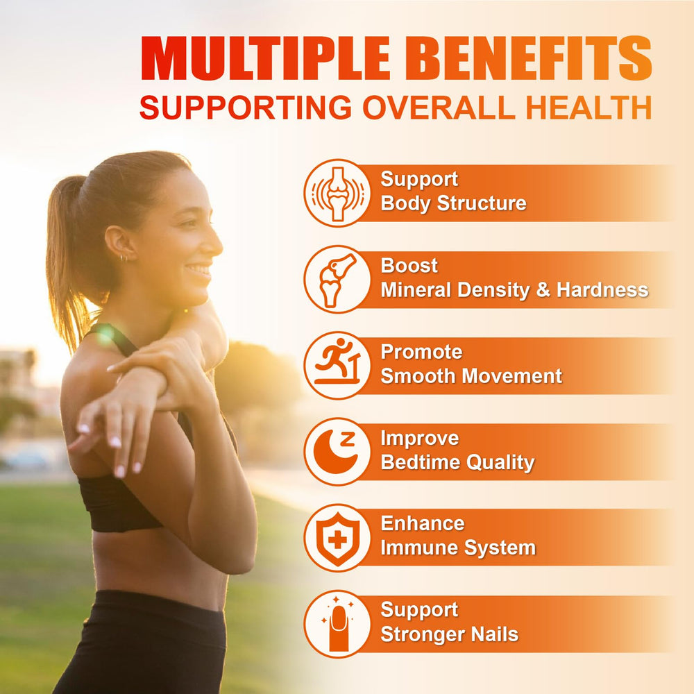 Maennyliy Calcium orange flavor gummies make daily use tasty.