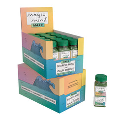 Magic Mind MAXX energy shot bottle for smooth, focused energy.