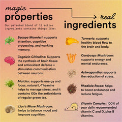 Magic Mind pour stream demonstrates clean, refreshing intake