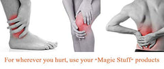 Magic Stuff A targeted on foot soreness for refreshed, rested feeling.