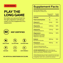 Magna Electrolytes flavor variety pack showcasing Blood Orange option.