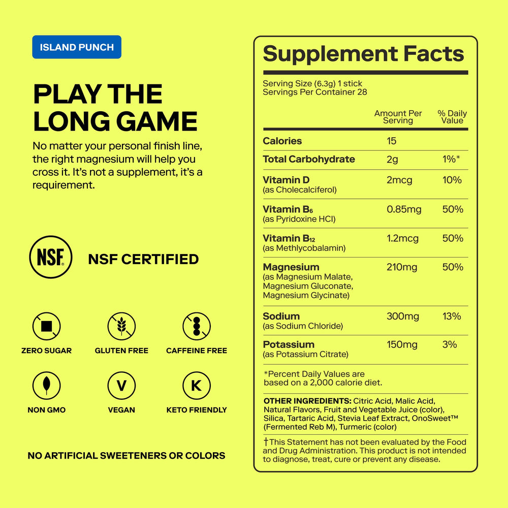 MAGNA Electrolytes on-the-go pack quick mix anywhere