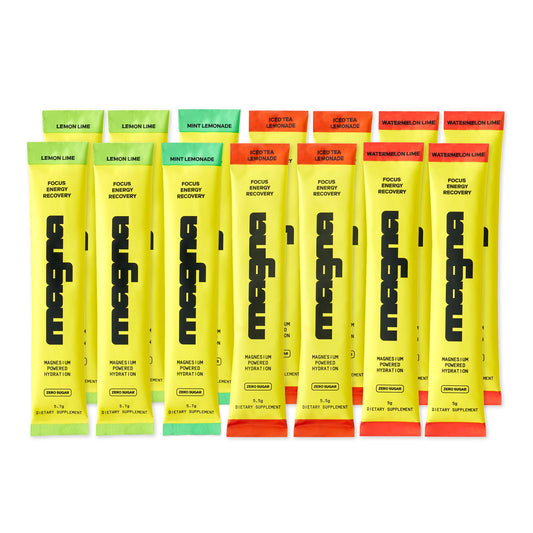Magna Electrolytes powder tub for daily hydration support.